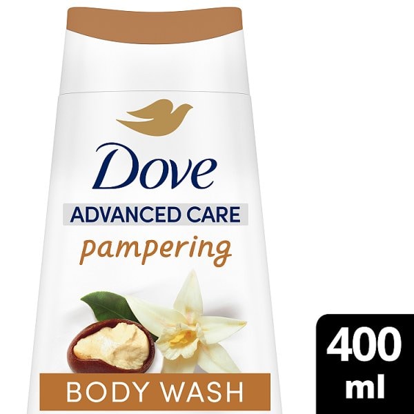 Dove Pampering Advanced Care Body Wash Shower Gel 400ml