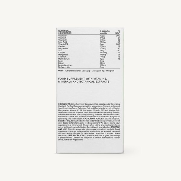 Wild Nutrition Bone + Muscle Support Vitamins Men & Women Health