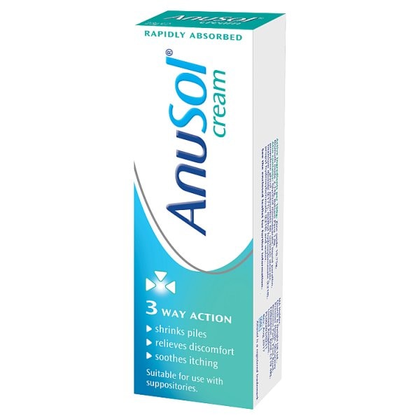 Anusol Unisex Cream Piles And Haemorrhoid 23G