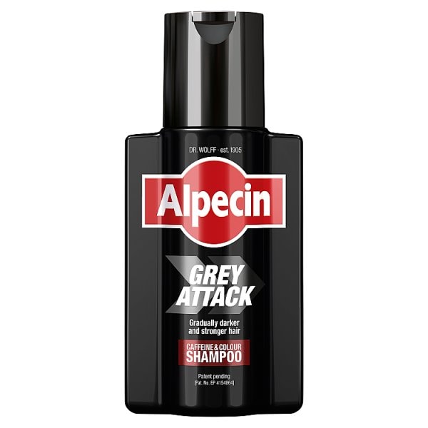 Alpecin Unisex Grey Attack Caffeine & Colour Shampoo 200Ml