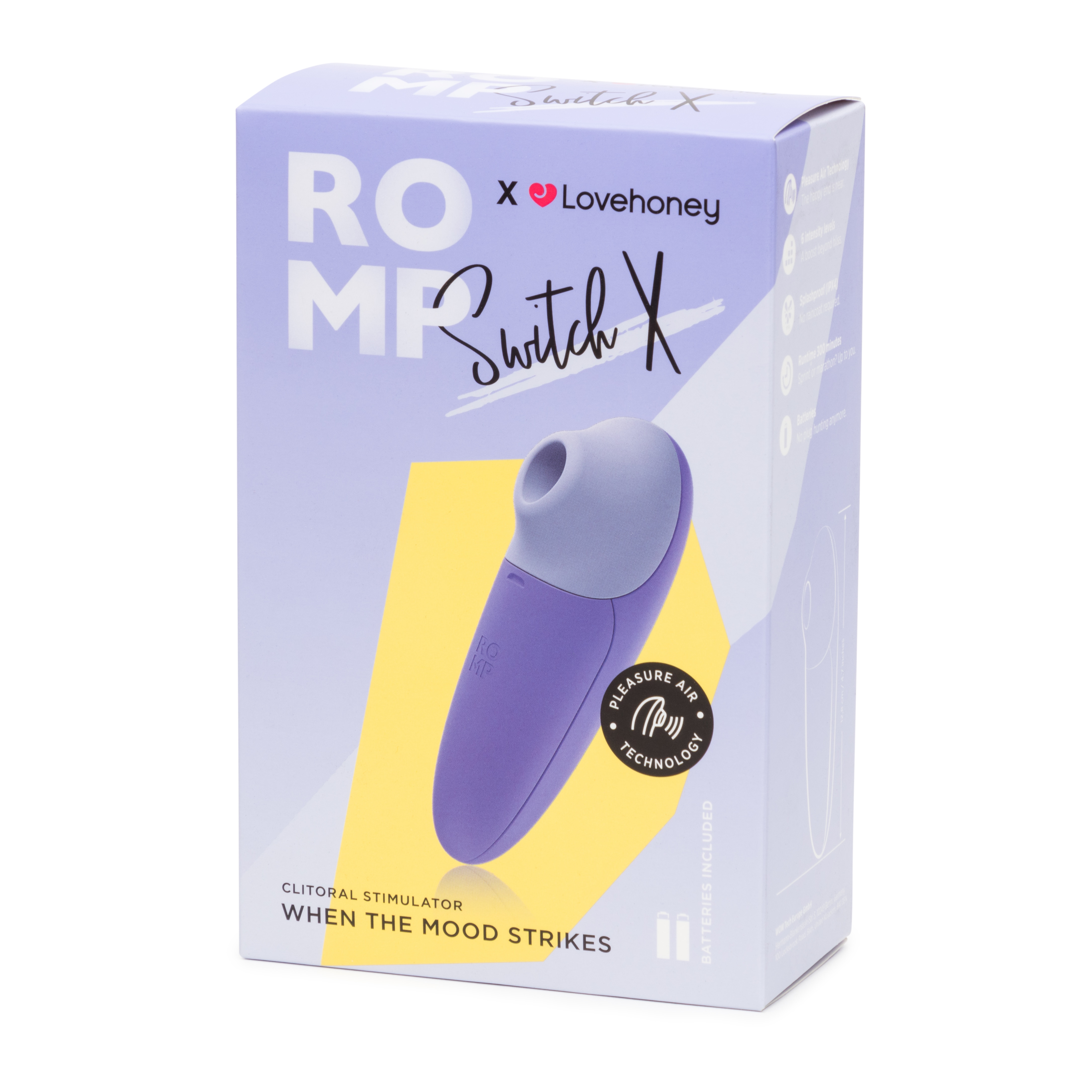 Lovehoney Unisex X Romp Switch X Clitoral Suction Stimulator