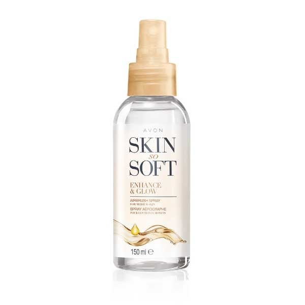 Avon Skin So Soft Enhance & Glow Airbrush Spray 150ml