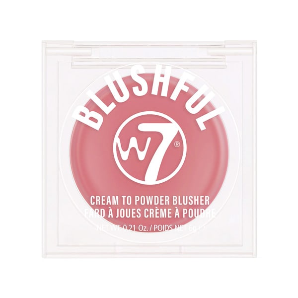 W7 Blushful - Cream To Powder Blusher 6G - Sassy
