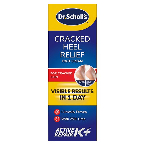 Scholl Cracked Heel Skin Repair Balm Cream 60ml