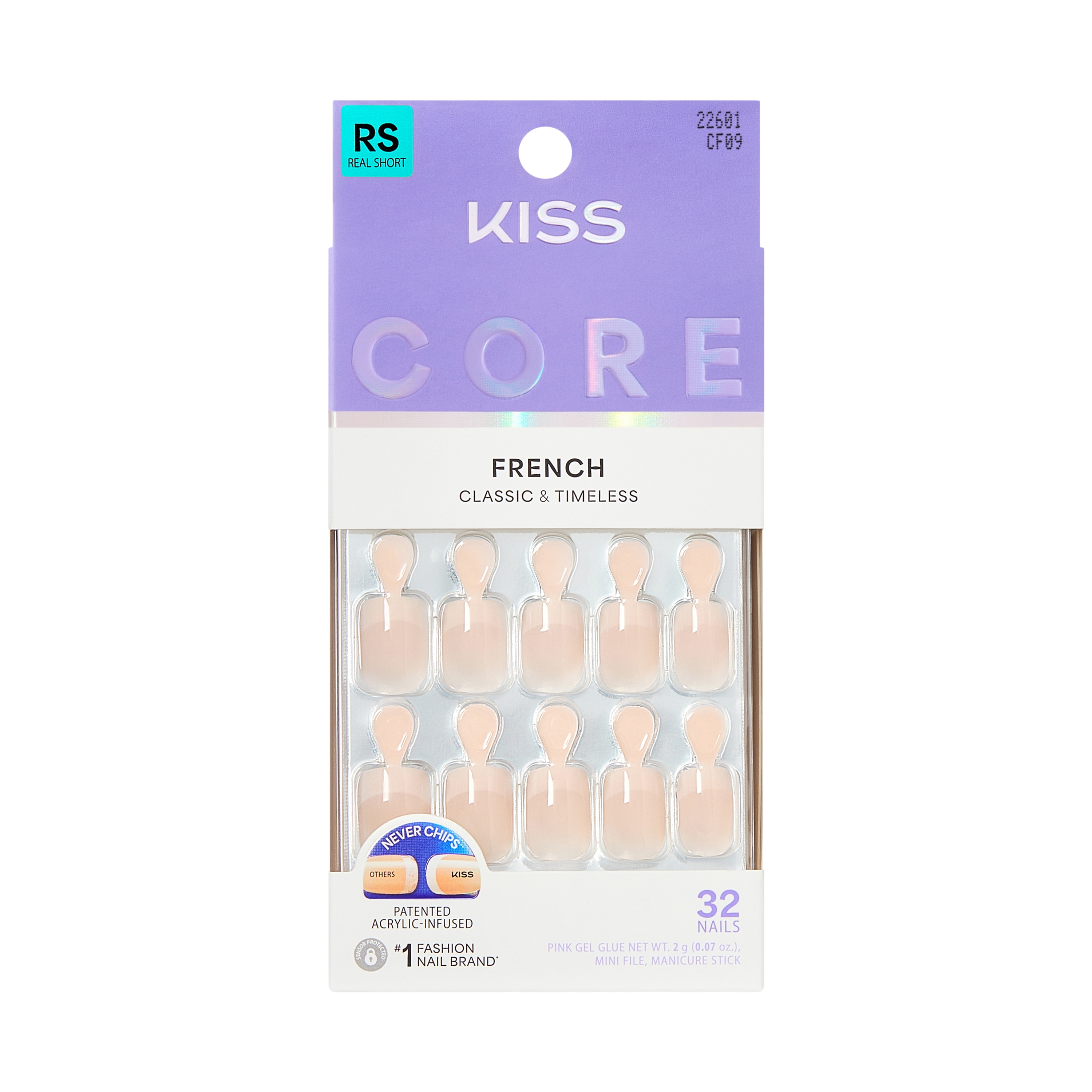 Kiss Glam Shimmer Toenails - Twinkle Toes