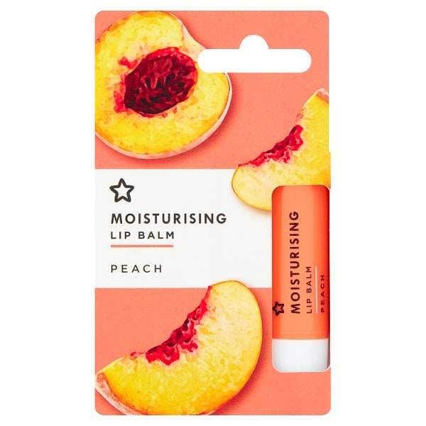 Superdrug Women's Peach Lip Balm 4G