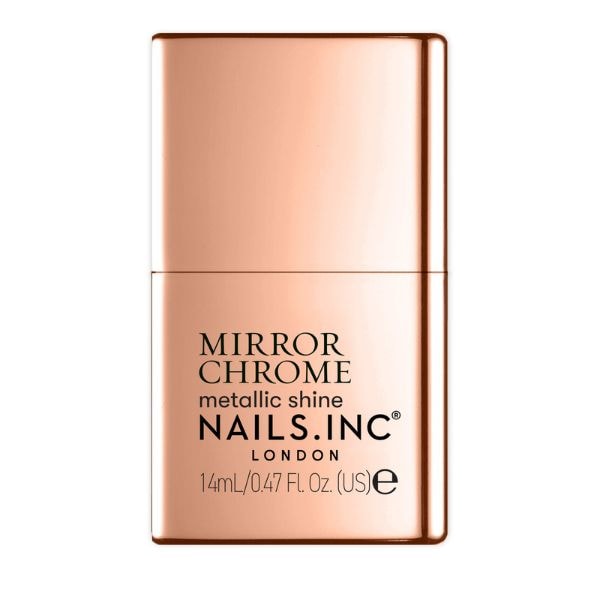 Nails. Inc Crushin' On Chrome Nude Mirror Chrome Nail Polish