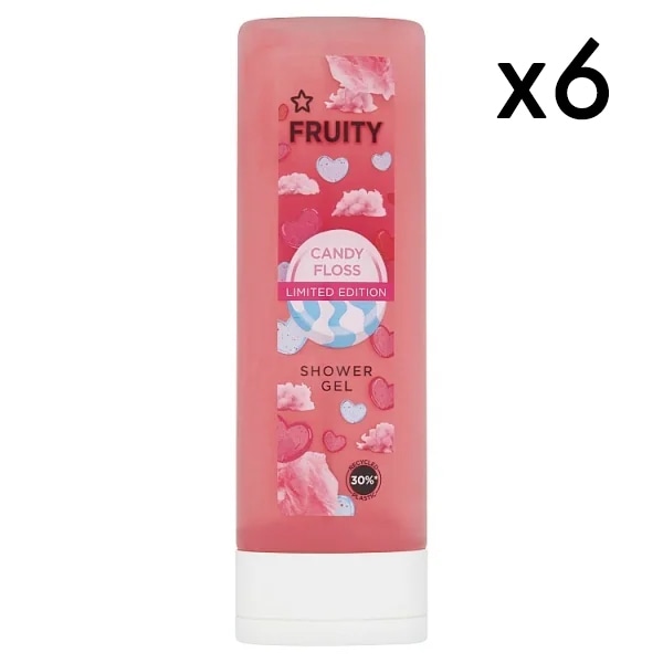 Fruity Candyfloss Shower Gel Bundle x 6