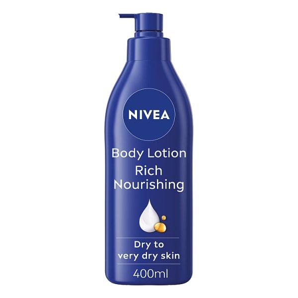 Nivea Rich Nourishing Body Lotion For Dry Skin, 400ml