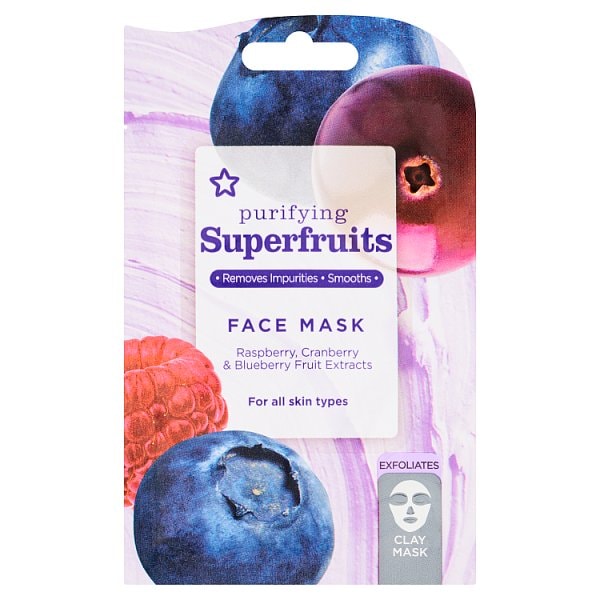 Superdrug Unisex Superfruits Exfoliating Face Mask