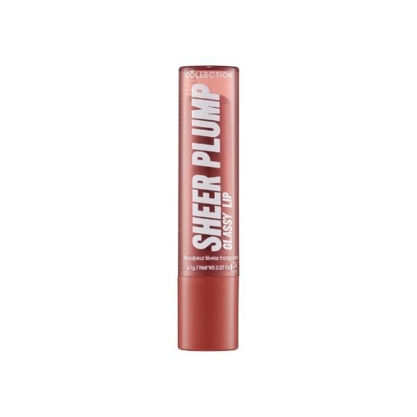 Collection Unisex Caramel Glaze Sheer Glassy Lip Plump