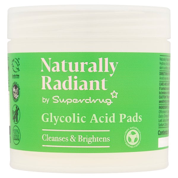 Naturally Radiant Glycolic Acid Pads x 60