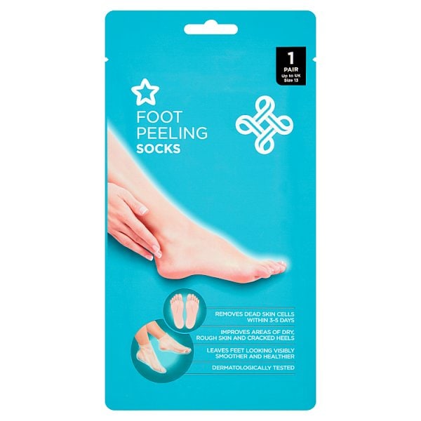 Superdrug Unisex Foot Peeling Socks