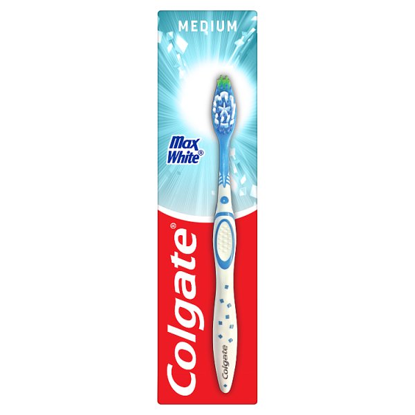 Colgate Men's White Max Medium Toothbrush