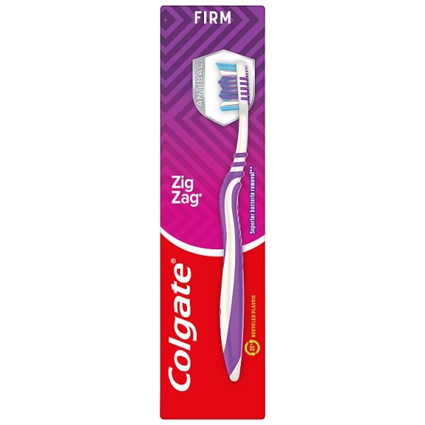 Colgate Unisex Zig Zag Firm Manual Toothbrush Single