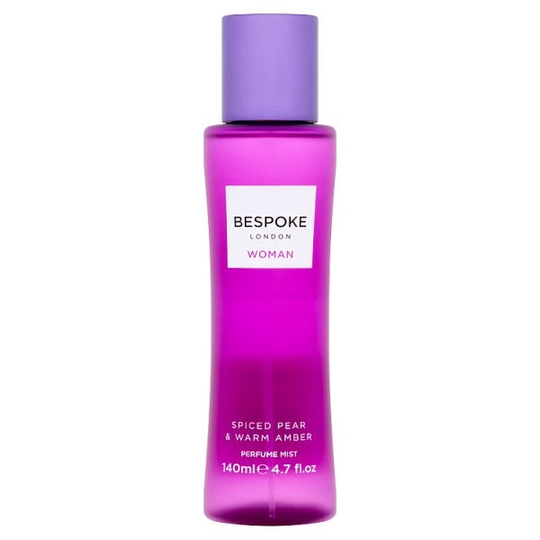 Bespoke Women's Warm Amber Woman Spiced Pear & Perfume Mist 140Ml