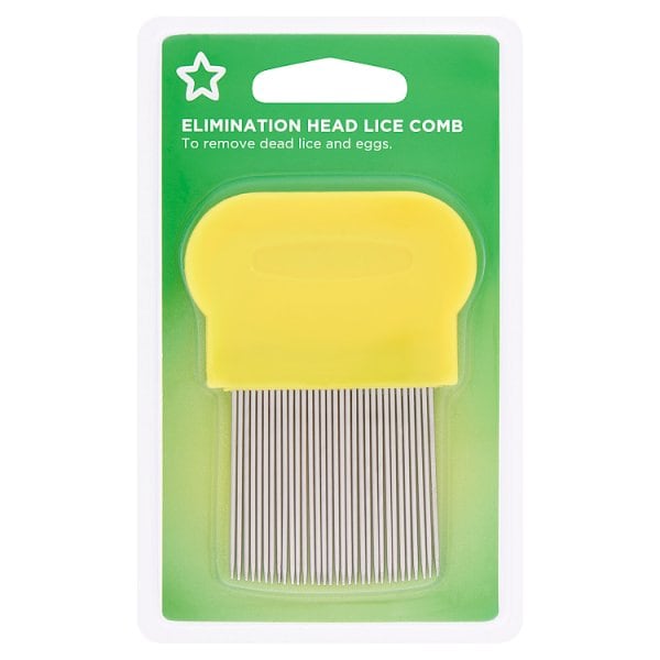Superdrug Unisex Metal Nit And Head Lice Comb