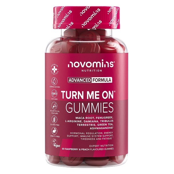 Novomins Women's Turn Me On Gummies 60S