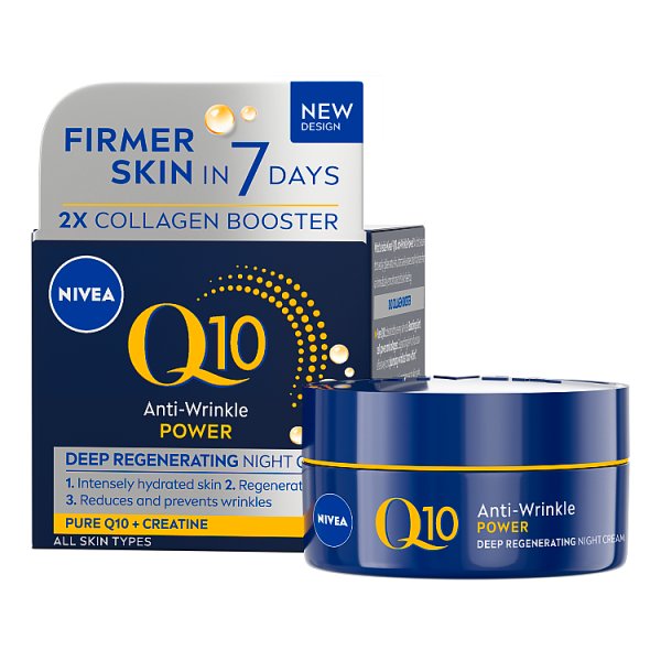Nivea Q10 Power Anti-Wrinkle + Firming Night Cream 50ml