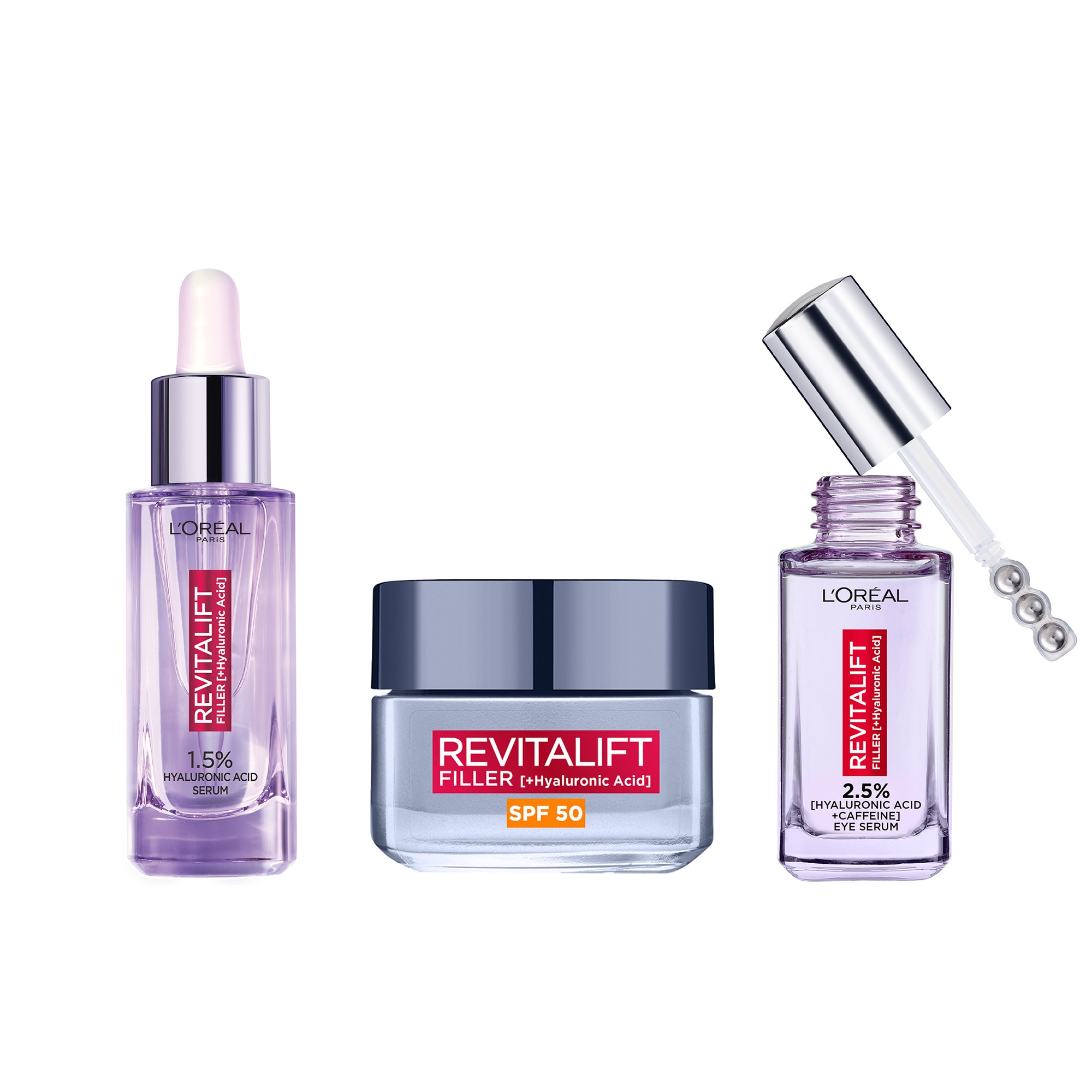 L'Oréal Paris Revitalift Filler Serum Bundle