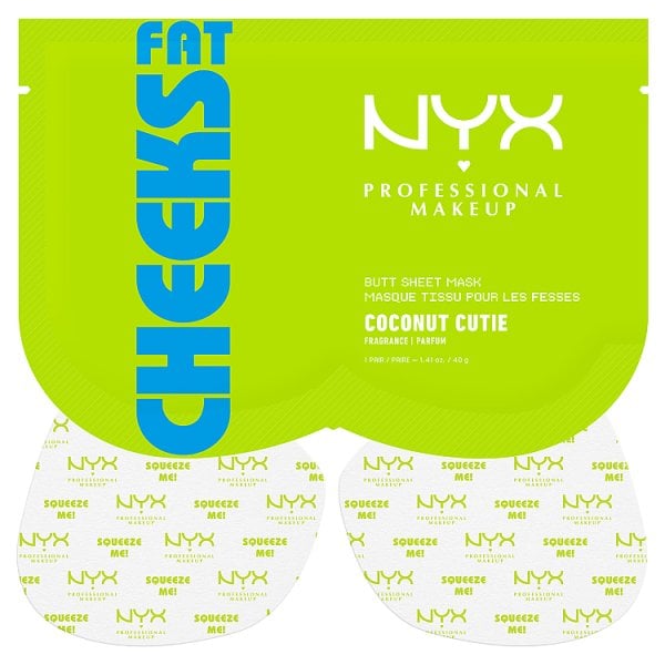 NYX Professional Makeup Fat Cheeks Butt Mask Coconut Cutie