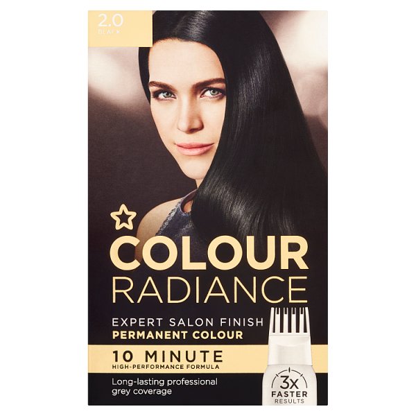 Superdrug Unisex Black Colour Radiance 2/0