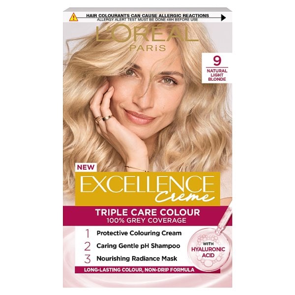 L'oréal Paris Unisex 9 Natural Light Blonde L'oréal Excellence Crème