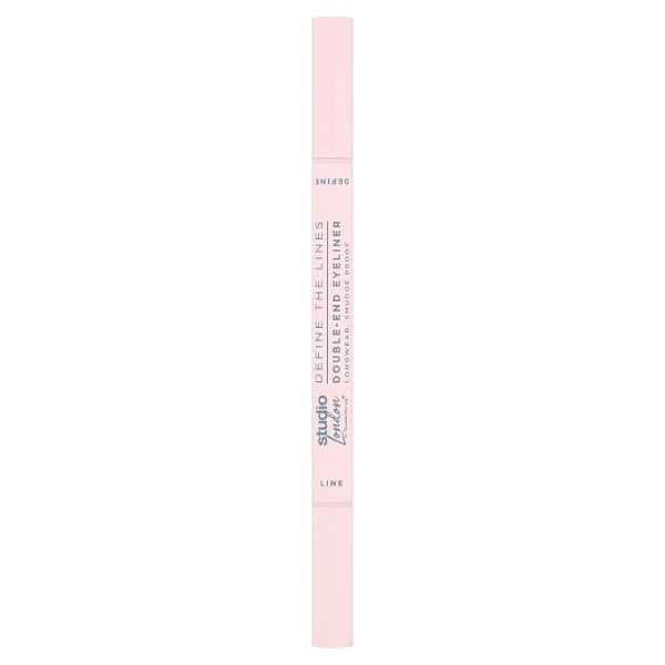 Superdrug Studio London Define The Lines Double End Eyeliner Black