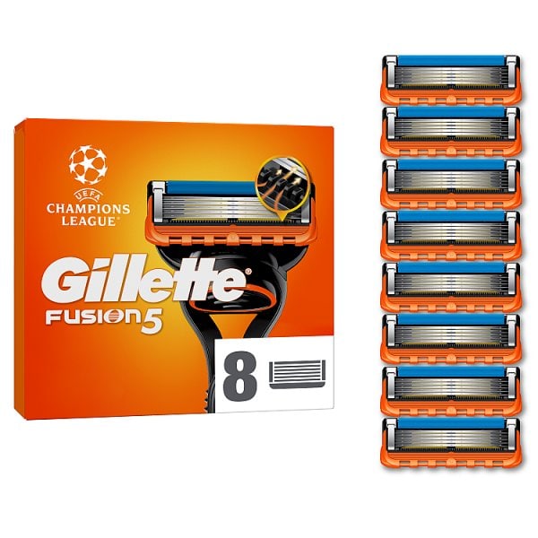 Gillette Men's Fusion5 Razor Blade Refills 8 Count