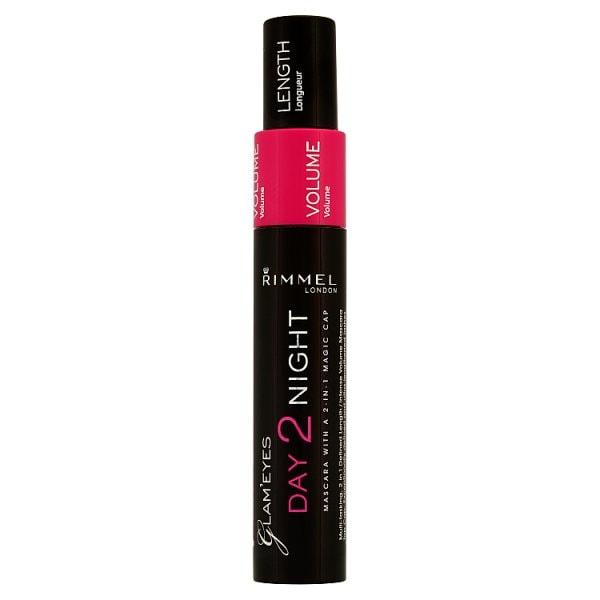 Rimmel Glam'Eyes Day 2 Night Mascara - 001 Black