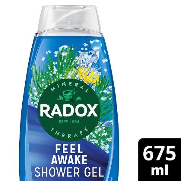 Radox Feel Awake 2-in-1 Shower Gel & Shampoo 675ml