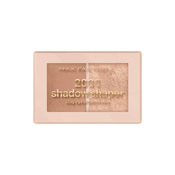 Max Factor Shadow Shaper Duo Eyeshadow Palette Bronze Glaze
