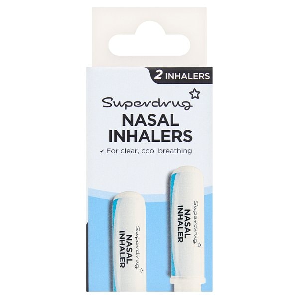 Superdrug Unisex Inhaler Twin Pack