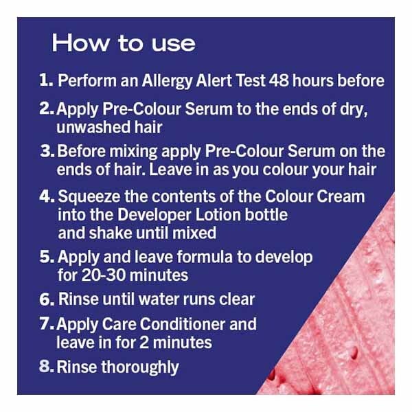 LIVE Colour+Moisture Permanent Red Hair Dye Cranberry Bliss Hair