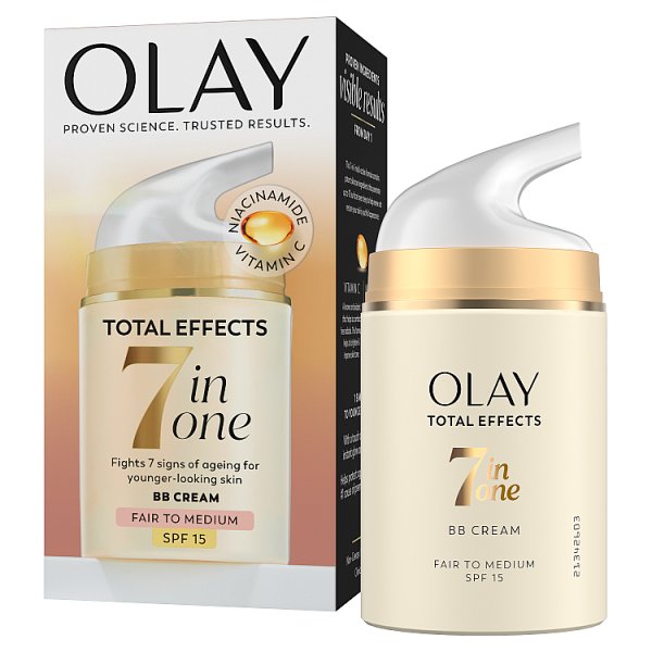 Olay Total Effects 7-in-1 BB Face Cream Fair To Medium 50ml