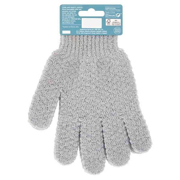 Superdrug Unisex Exfoliating Gloves