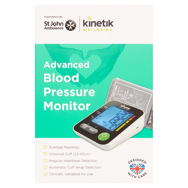 Kinetik Wellbeing Unisex Advanced Blood Pressure Monitor