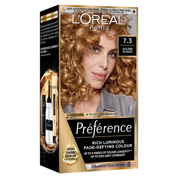 L'oréal Paris Women's Florida Honey Blonde 7.3 Preference Infinia 7.3 Florida Honey Blonde Hair Dye