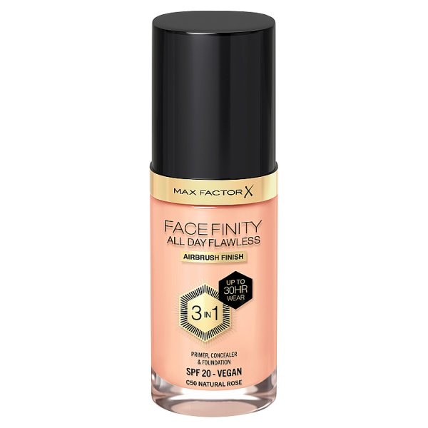 Max Factor Facefinity Flawless Liquid Foundation Natural Rose