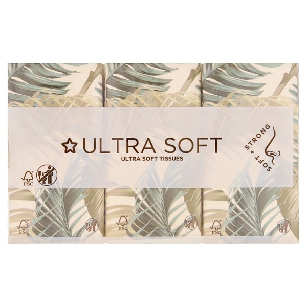 Superdrug Ultra Soft 6Pk Pocket Tissues