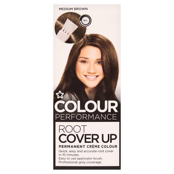 Superdrug Unisex Medium Brown Performance Root Cover Up 5.0