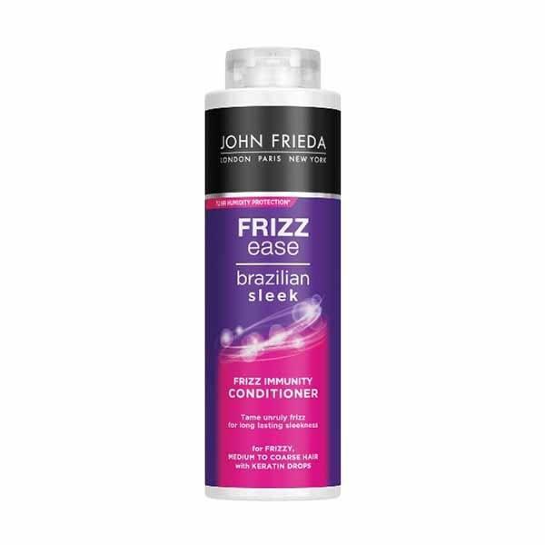 DNR John Frieda Frizz Ease Brazilian Sleek Conditioner 500Ml Hair Superdrug