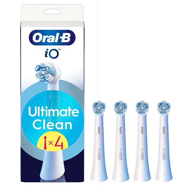 Oral-B Unisex Io Ultimate Clean Toothbrush Heads 4 Pack