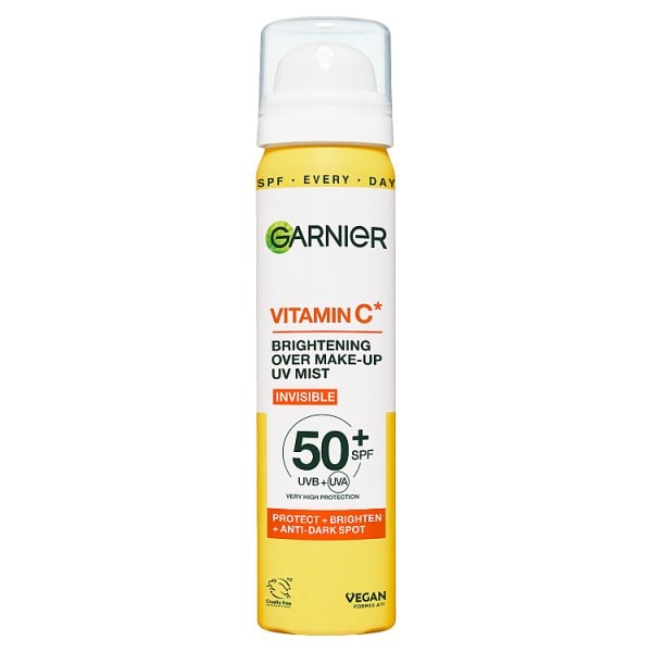 Garnier Vitamin C Brightening Over Make-Up UV Mist SPF50+