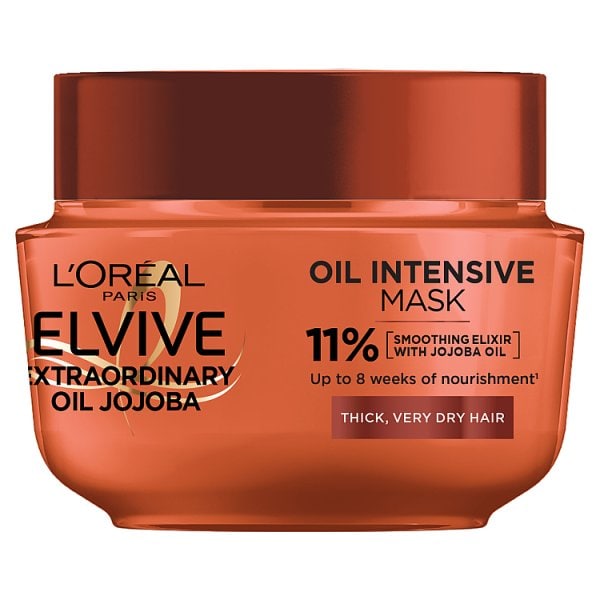 L'oréal Paris Unisex Elvive Extraordinary Oil Masque Pot 300Ml