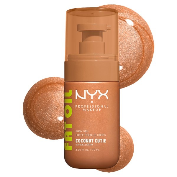 NYX Professional Makeup Fat Oil Body Oil Coconut Cutie 70ml
