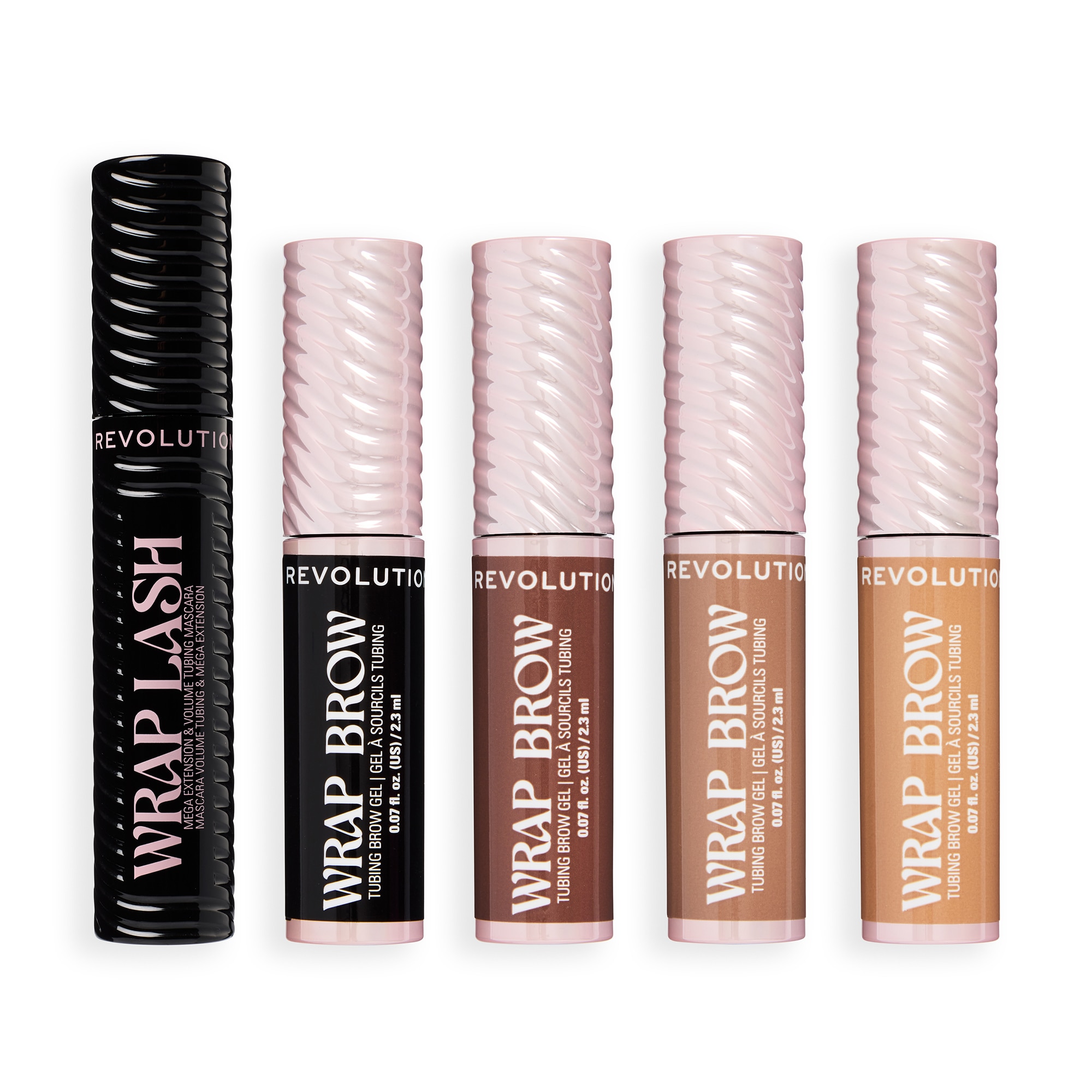 Revolution Wrap Lash Black + Brow Ebony Black
