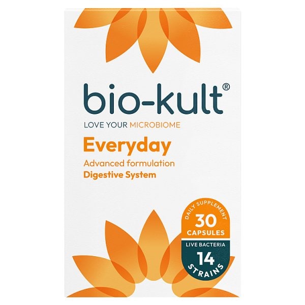 Bio-Kult Unisex Everyday Probiotics Gut Supplement 30 Capsules