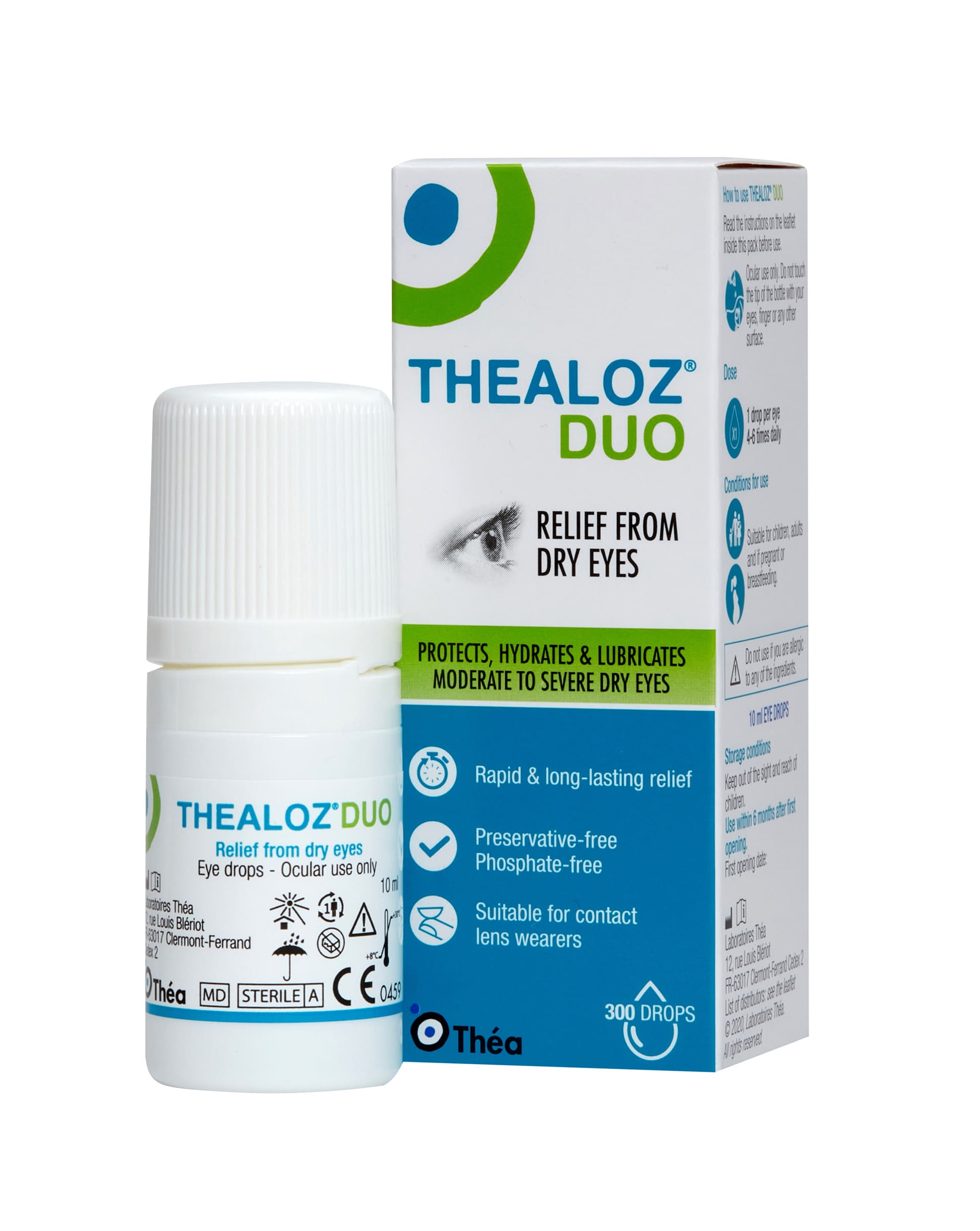 Thealoz Duo Women's Dry Eye Drops 10Ml
