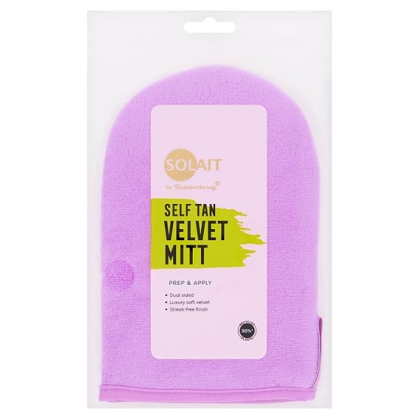 Solait Unisex Golden By Superdrug Luxury Velvet Self Tan Applicator Mitt